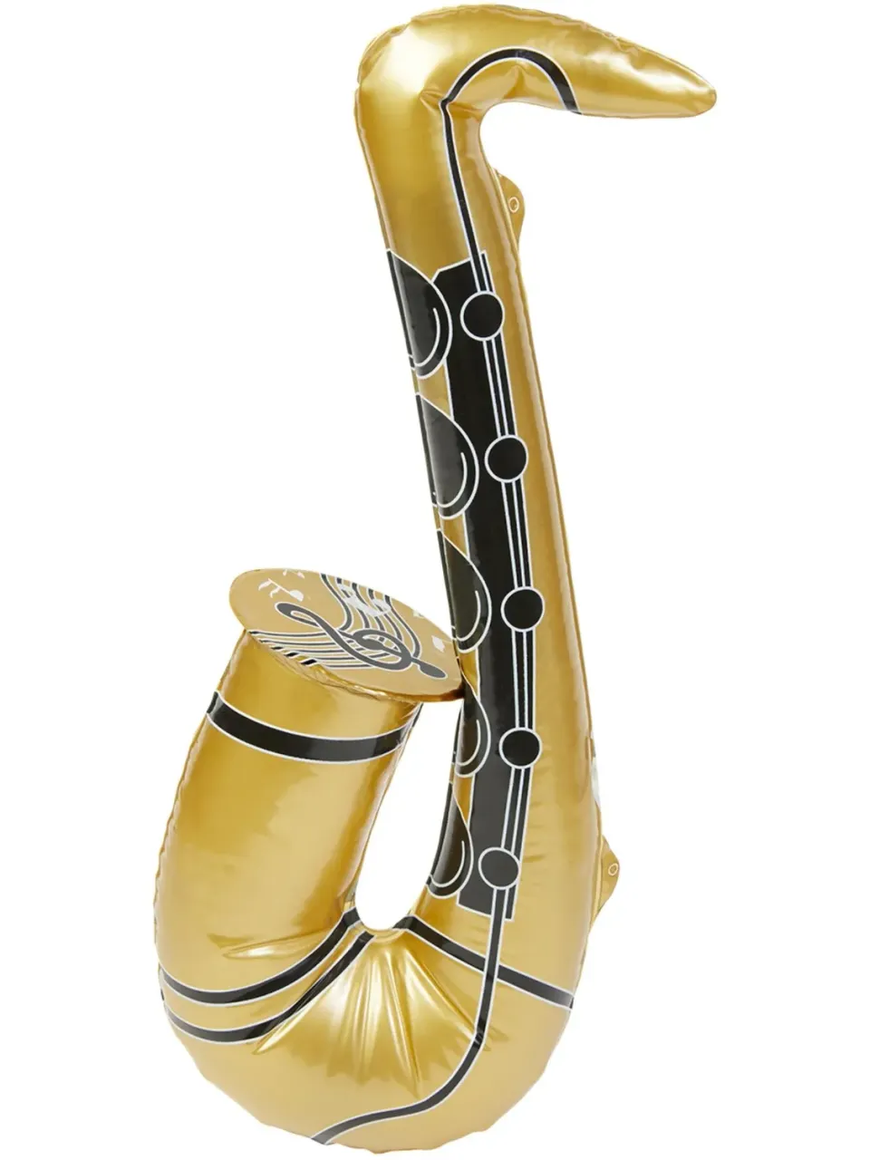 Smiffys sassofono gonfiabile oro anni 20 jazz