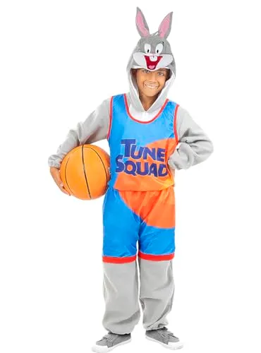 Funidelia Bugs Bunny Space Jam costume bambino 5-6 anni