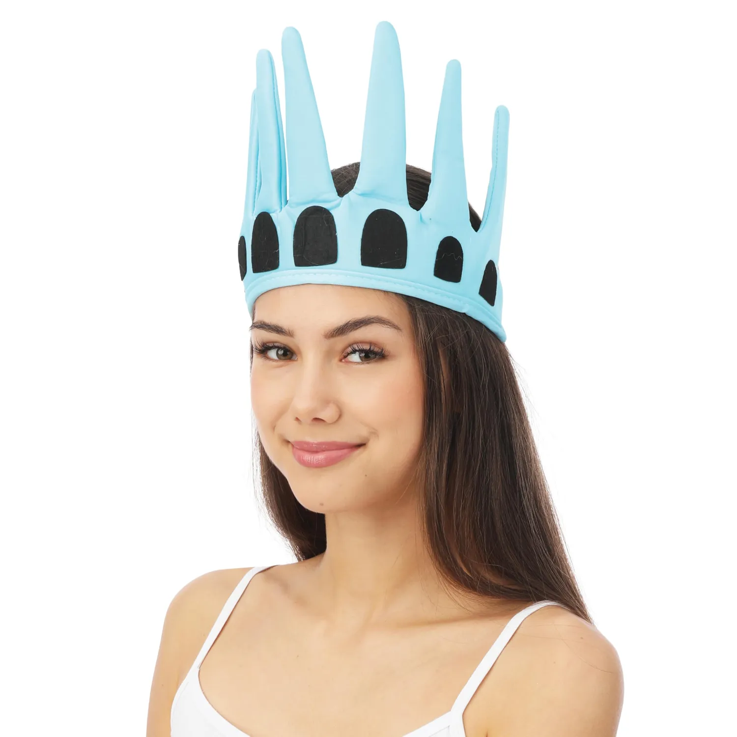 P'tit Clown 15170 corona Statua Libertà blu unica