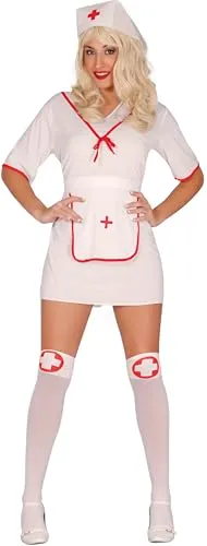 Guirca Costume Infermiera Sexy vestaglia donna M