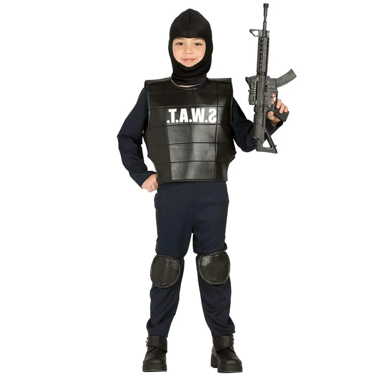 Fiestas Guirca SWAT Costume Poliziotto Uomo Taglia Unica