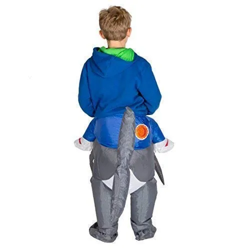 Bodysocks costume gonfiabile squalo bambino con ventola