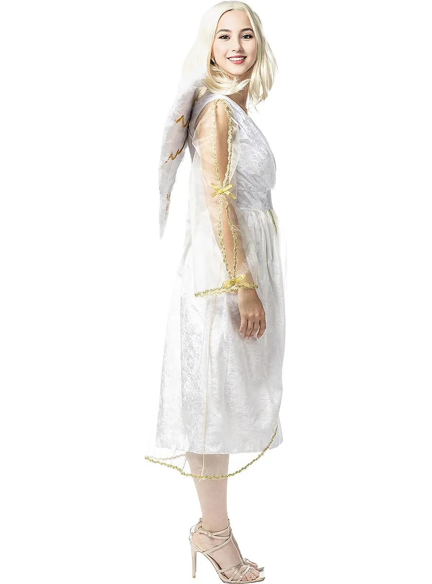 Funidelia Angelo Deluxe Costume Donna M Bianco Natalizio