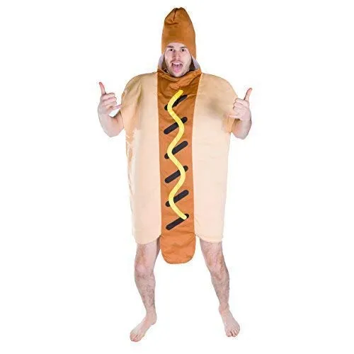 Bodysocks Hot Dog Costume Adulto Taglia Unica Divertente