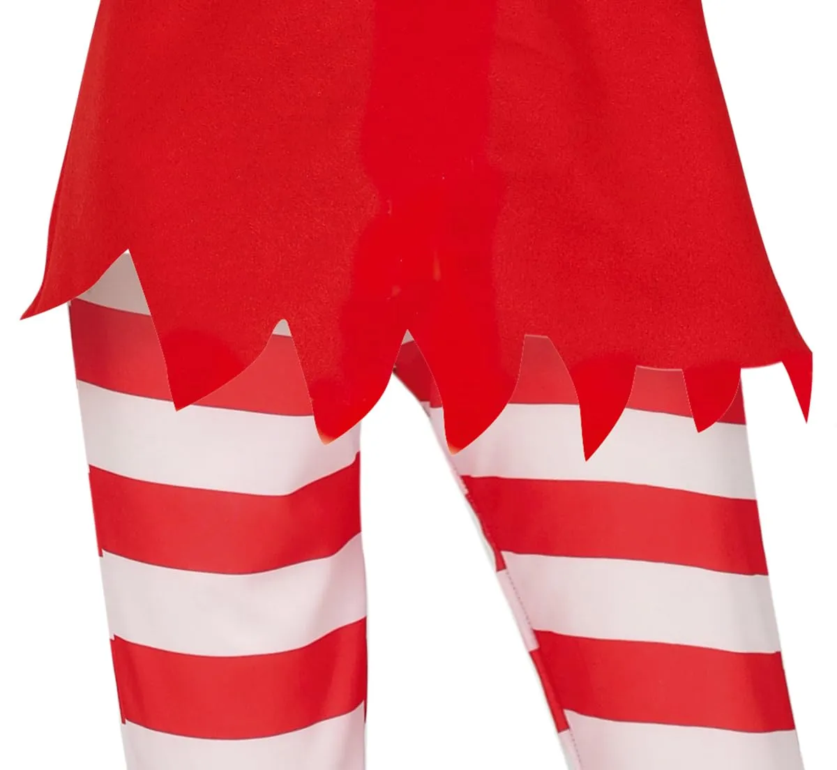 Fiestas Guirca Elfo Travieso Costume Donna L 42-44 Rosso