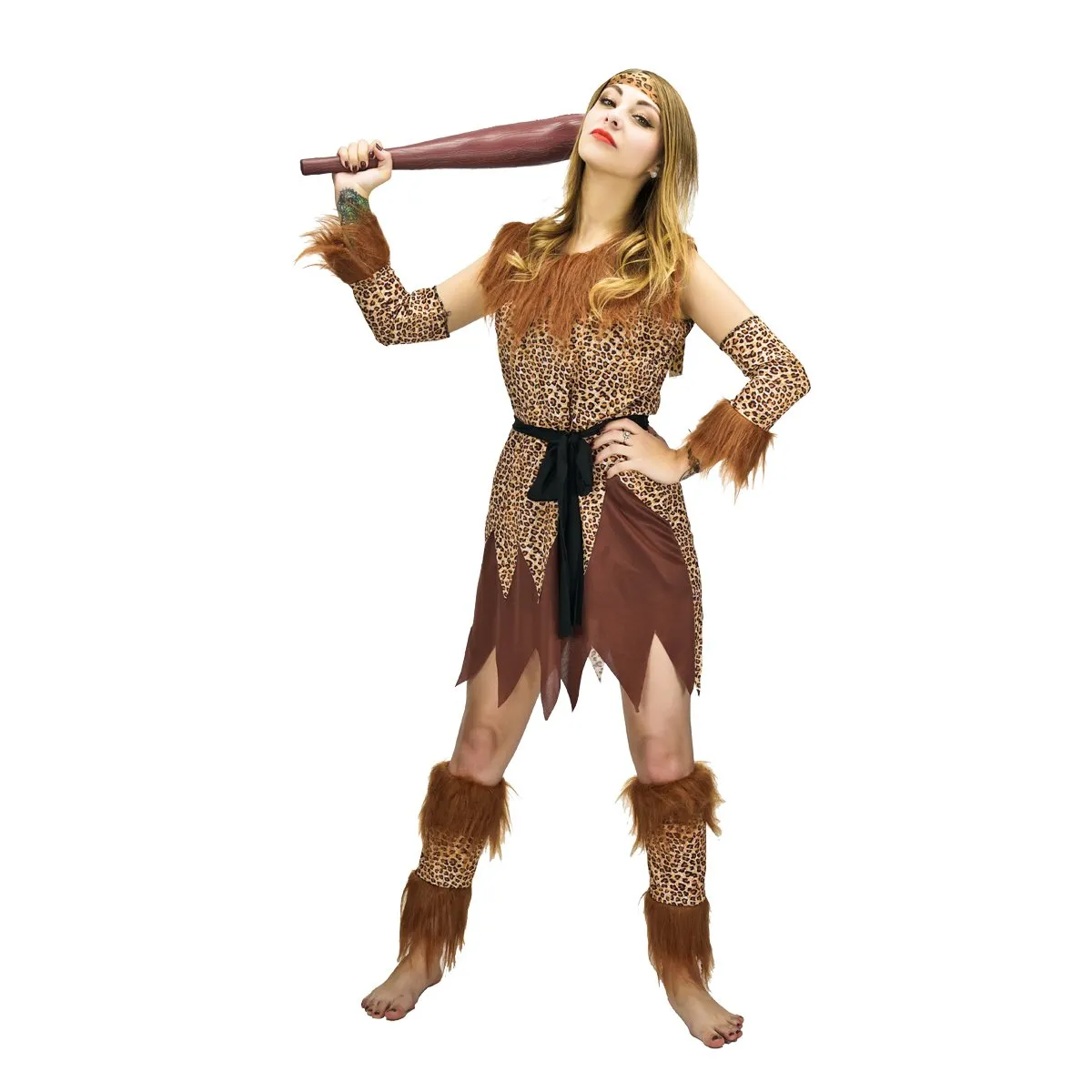 Sea Hare Cavewomen Costume Donna Cavernicola Primitiva
