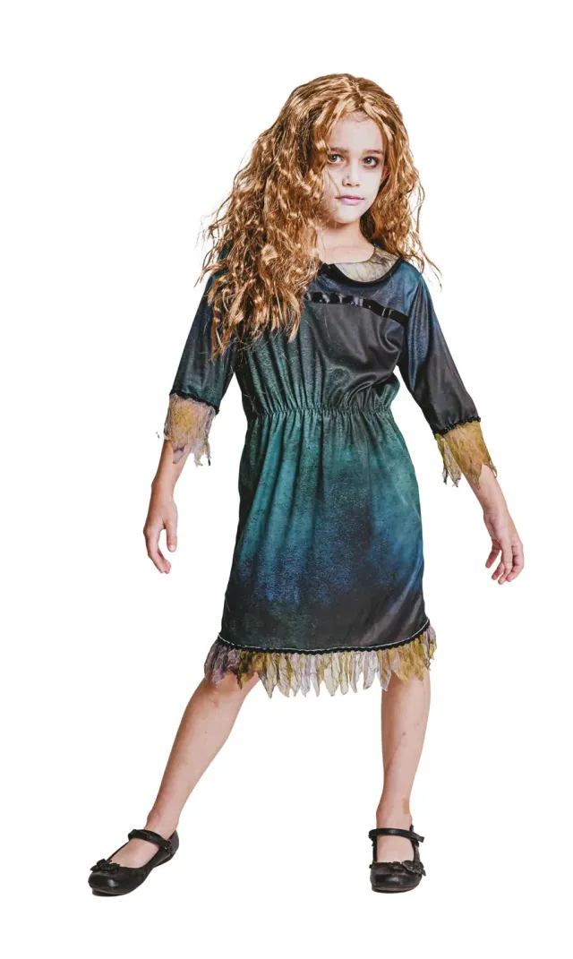 P'tit Clown costume bambola bambina per Halloween
