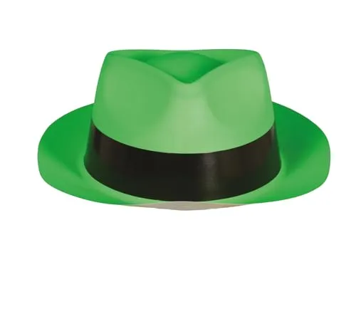 Fiestas Guirca Cappello Gangster Plastica Assortito