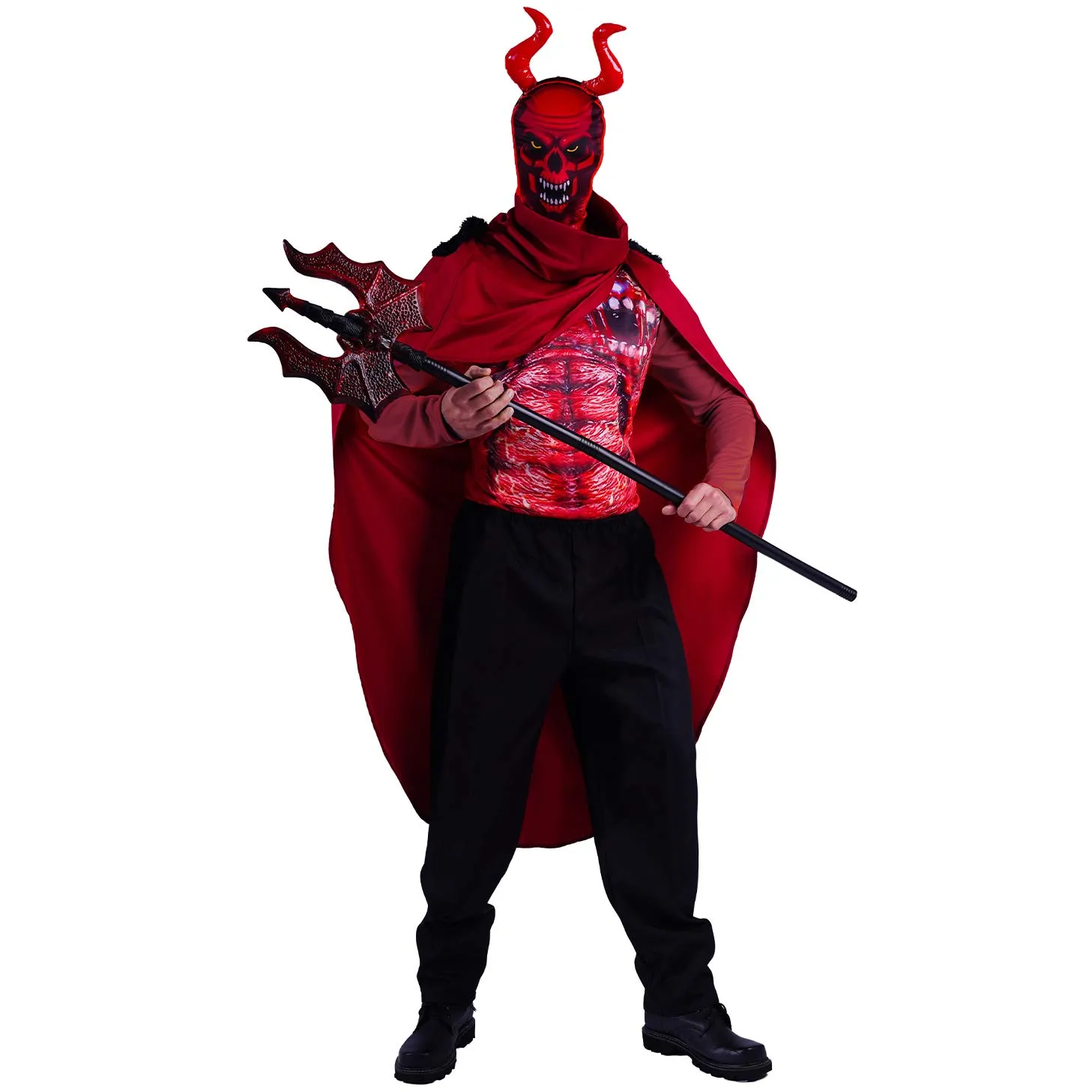 SEA HARE Diavolo Rosso costume uomo con mantello