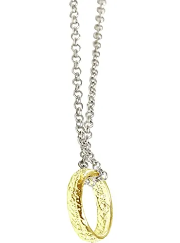 Funidelia Signore Anelli Anello Collana Costume Dorato