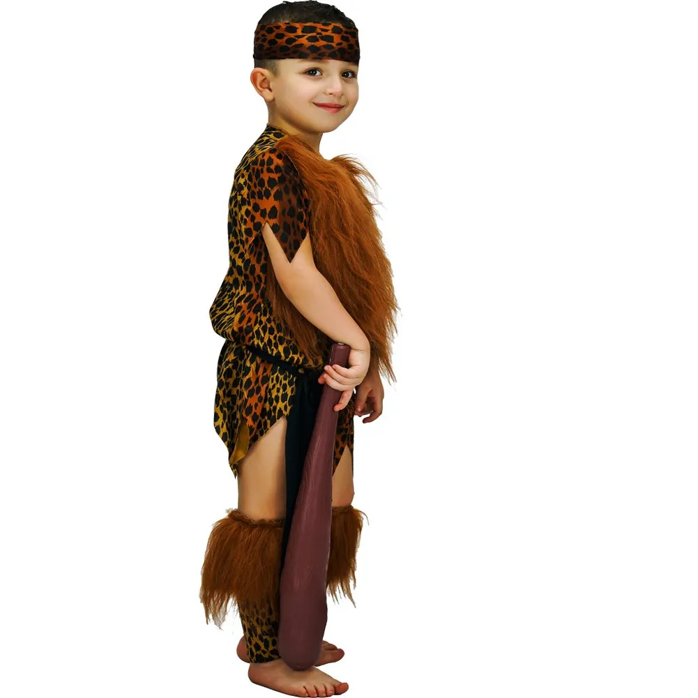 SEA HARE Costume Cavernicolo Bambino 4-6 Anni