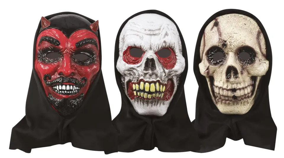 P'tit Clown Clown Cannibale Maschera Multicolore