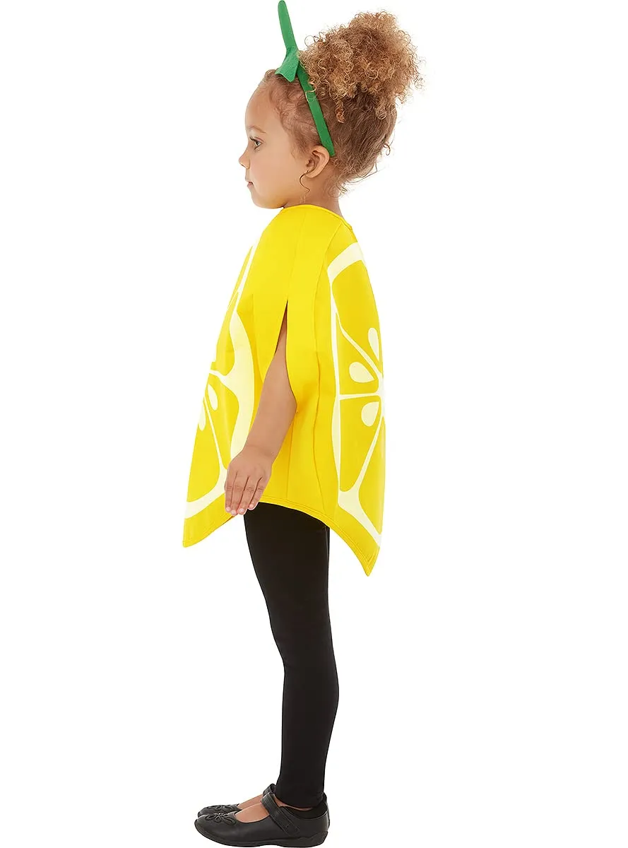 Funidelia limone costume bambini 3-6 anni giallo