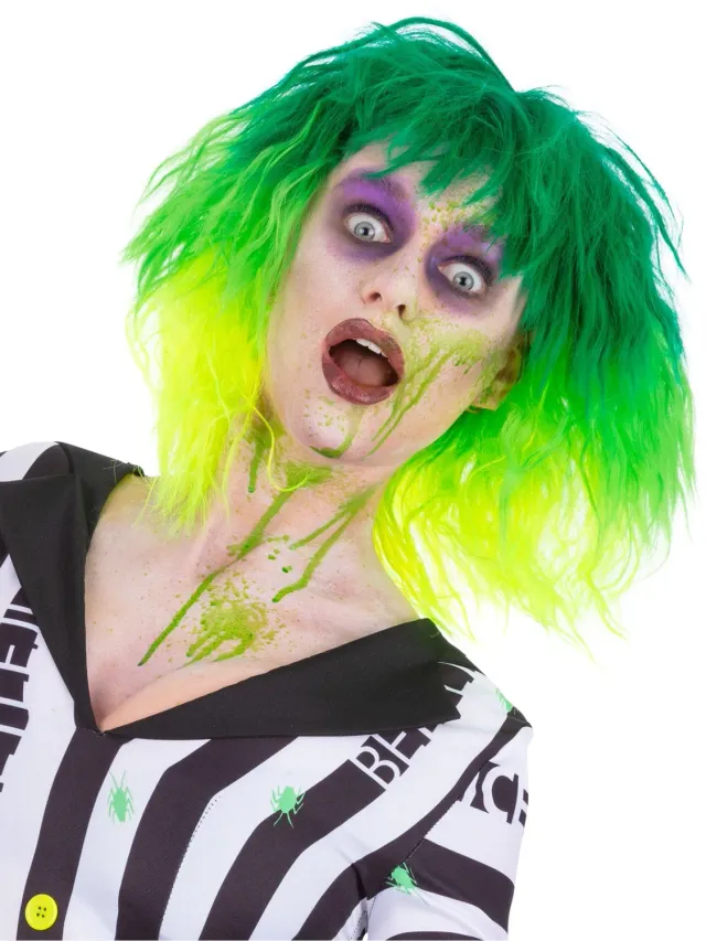 Smiffys Make-Up FX Sangue Spray Verde 28 ml effetto zombie