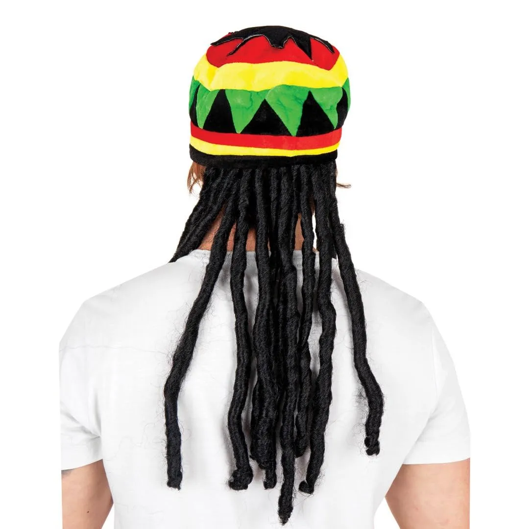 P'tit Clown 14782 berretto rasta velluto dreadlocks multicolore adulto