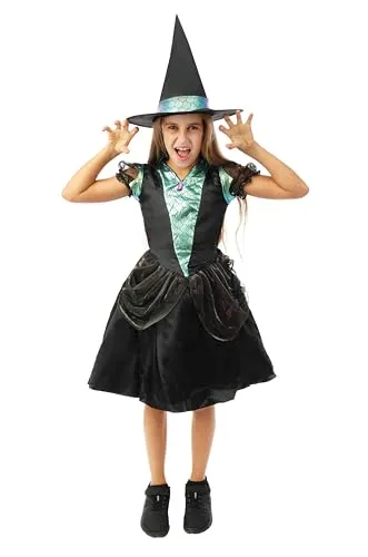 P'tit Clown 23102 Strega Drago costume bambino 5-6 anni