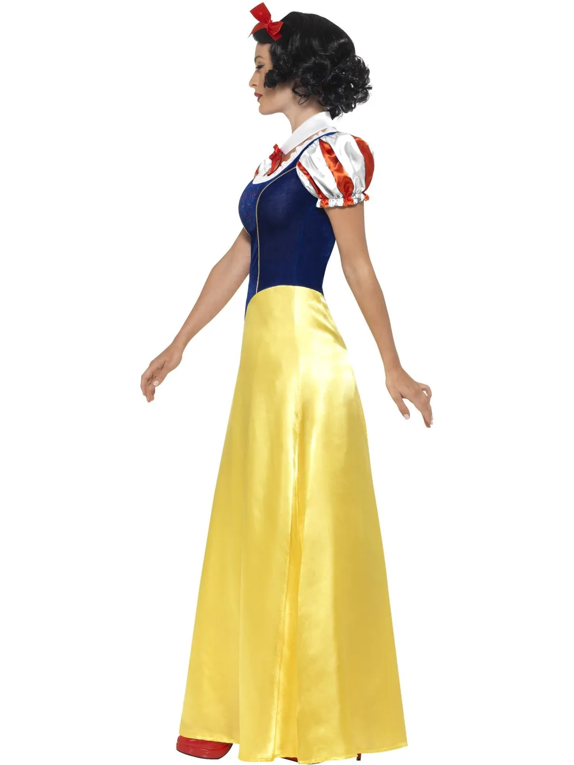 Smiffys Princess Snow costume Biancaneve donna giallo