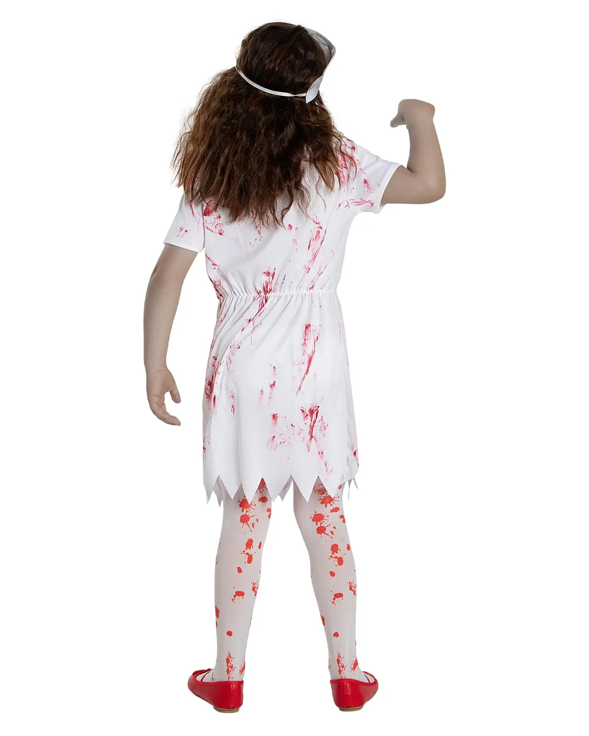 Funidelia Costume Infermiera Zombie Bambina 3-4 Anni
