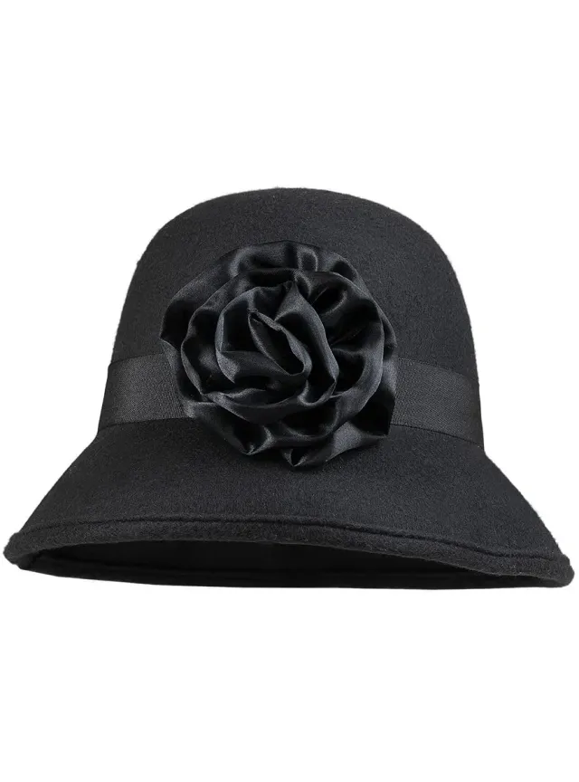 Funidelia Charleston cappello donna nero anni 20