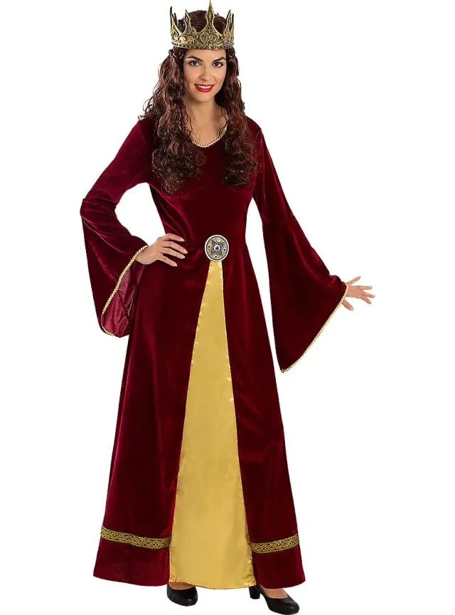 Funidelia Costume Lady Ginevra Donna Porpora Medievale