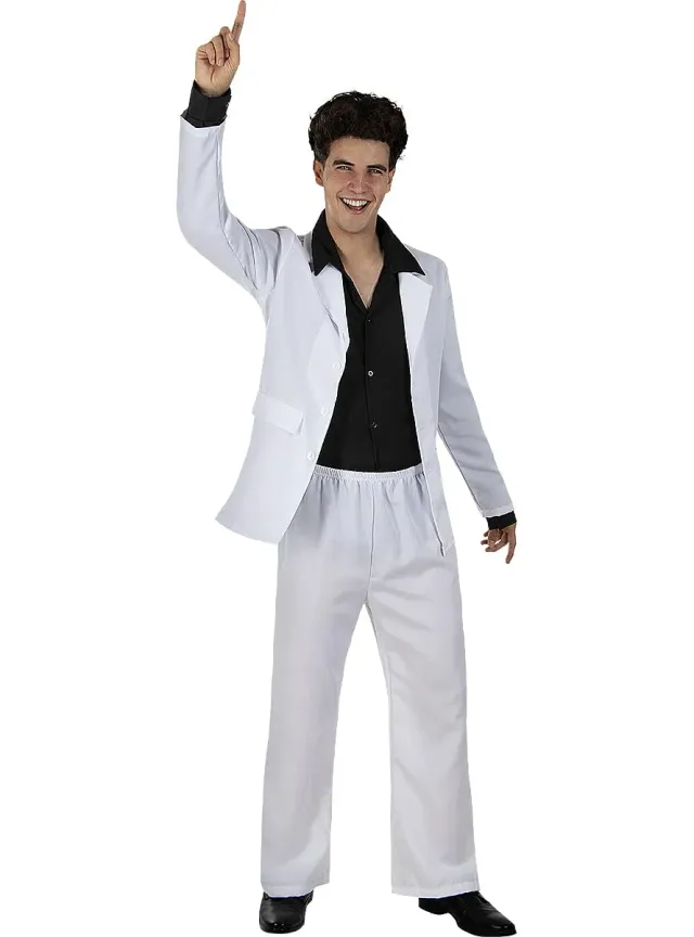 Funidelia Costume Anni 70 Disco Uomo Bianco