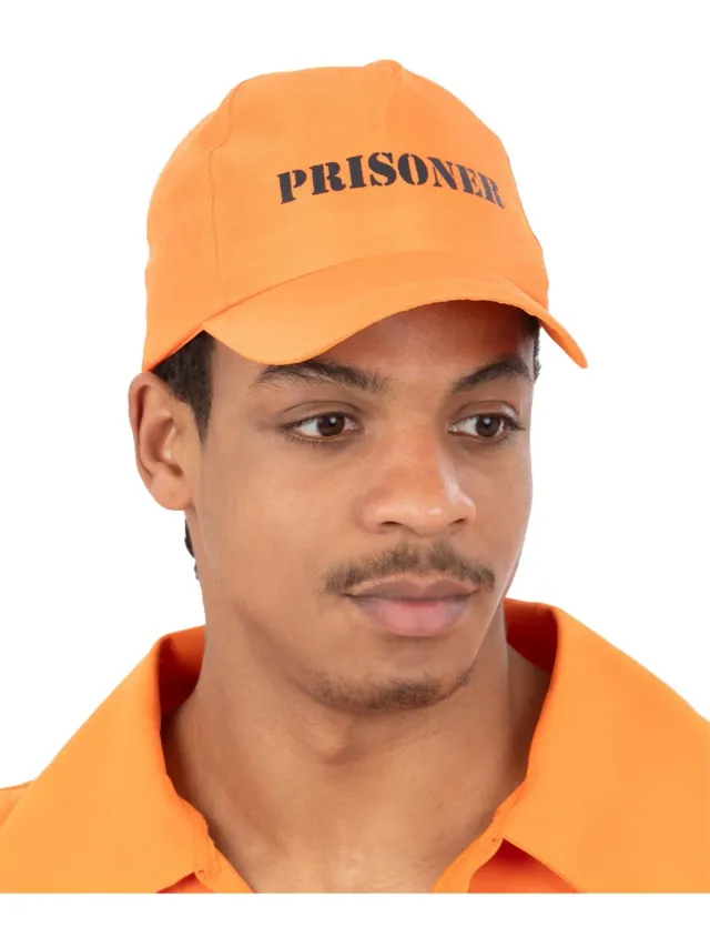Smiffys Orange Prisoner Cap cappello arancione taglia unica