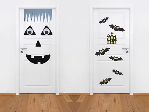 P'tit Clown decorazione porta Halloween fai da te modello casuale