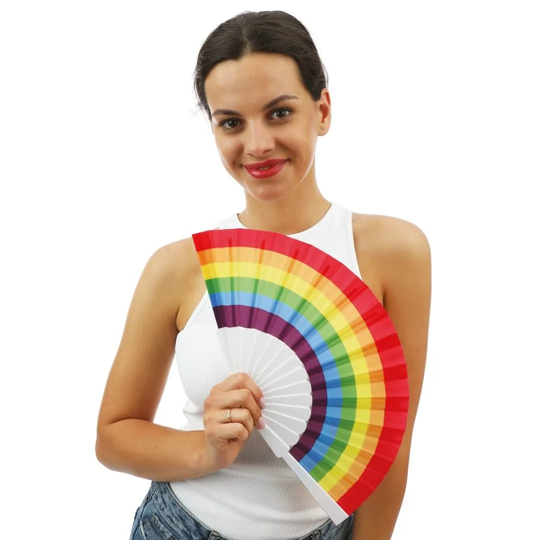 P'tit Clown 23260 ventaglio arcobaleno unisex adulto