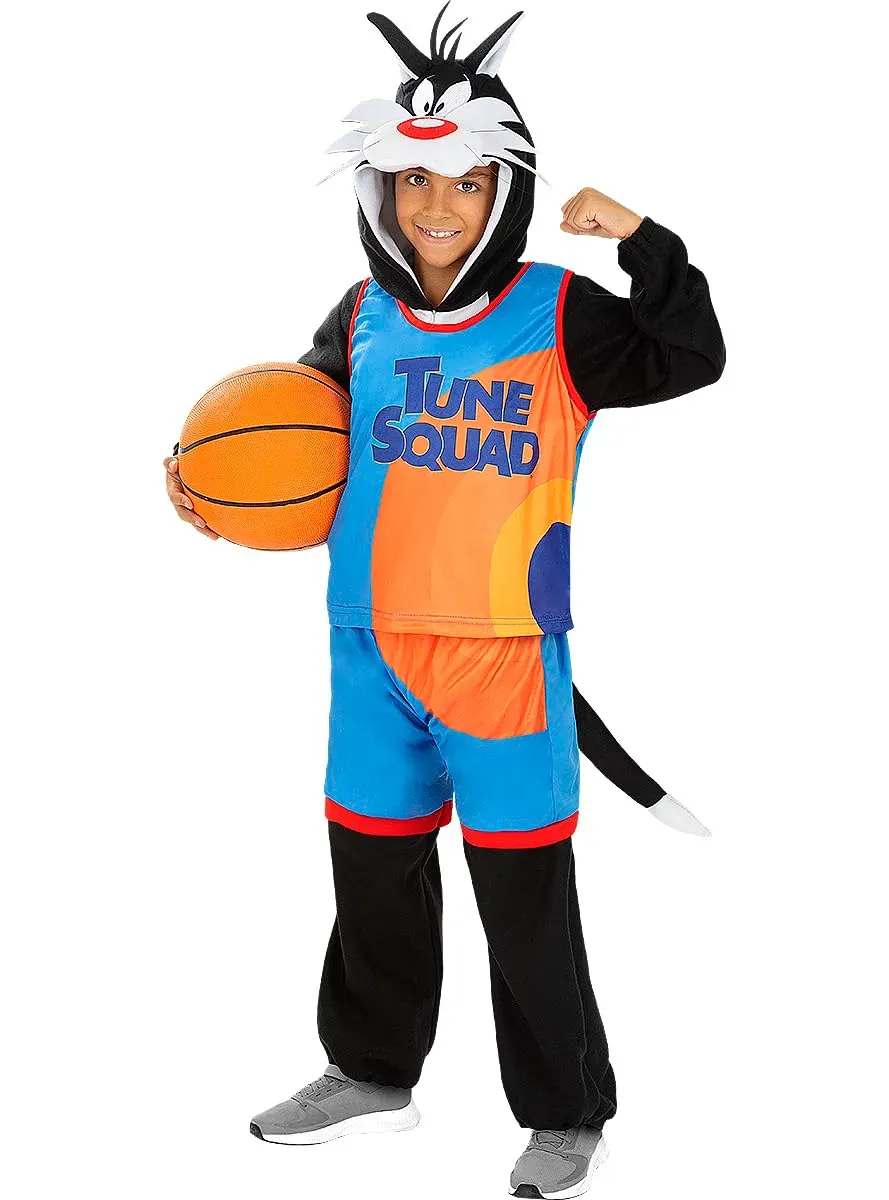 Funidelia Silvestro Space Jam Costume Bambino Nero