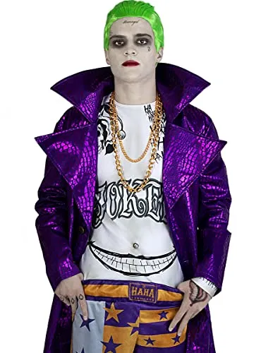 Funidelia Joker Suicide Squad costume uomo viola con accessori