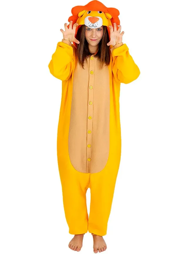 Funidelia costume leone onesie multicolore S-M