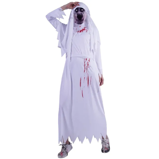 SEA HARE Suora Sanguinante costume donna bianco