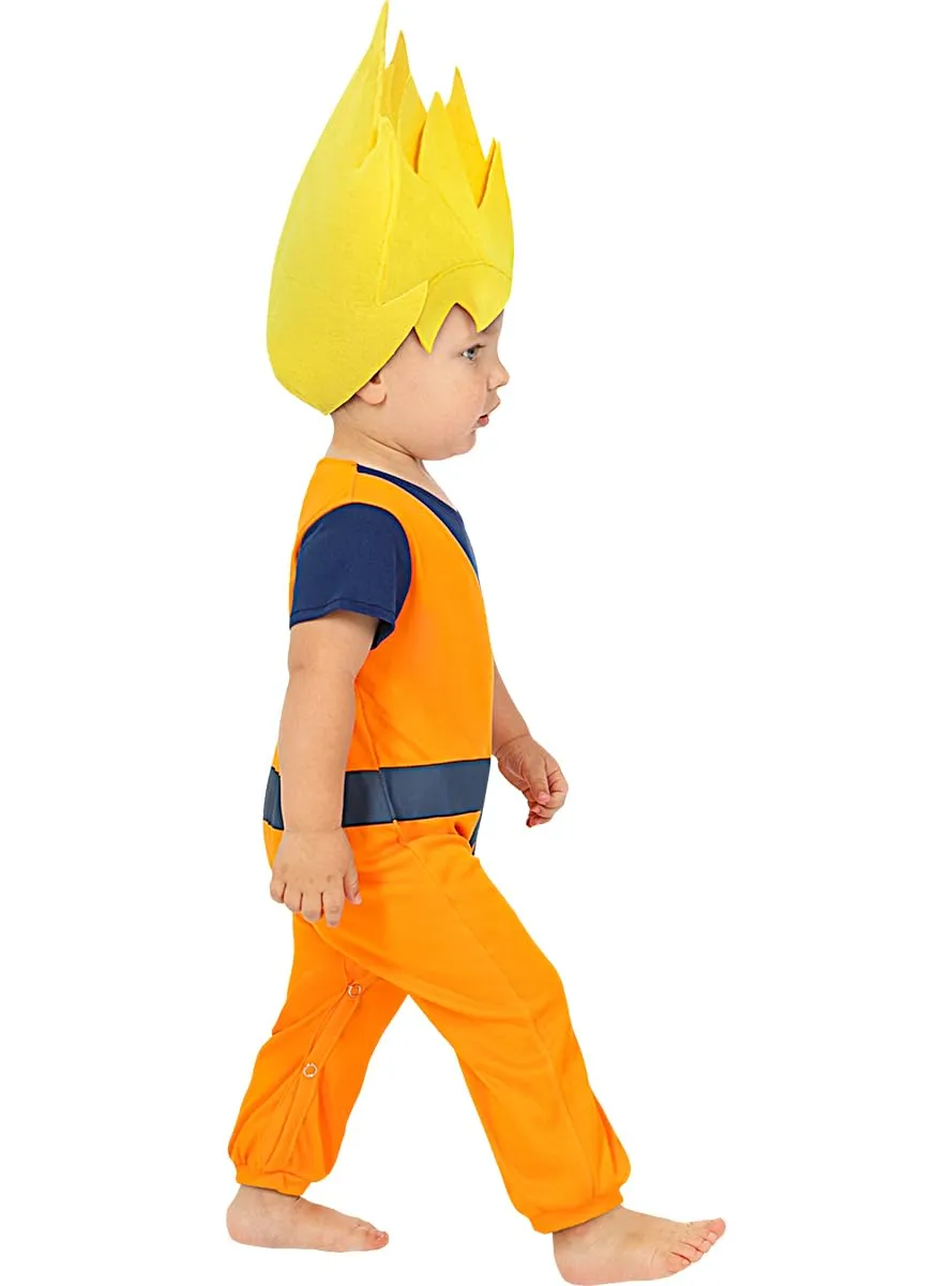 Funidelia Dragon Ball Goku Bebè costume neonato arancione