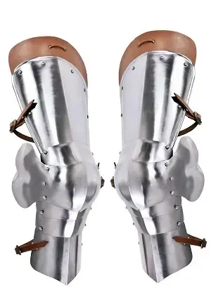 La Bottega di Merlino Protezione Gambe Acciaio 55 cm