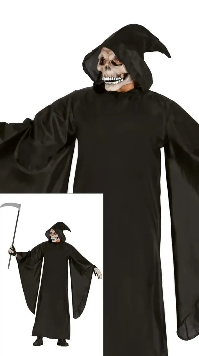 Guirca Costume La Morte adulto tunica taglia L 52-54