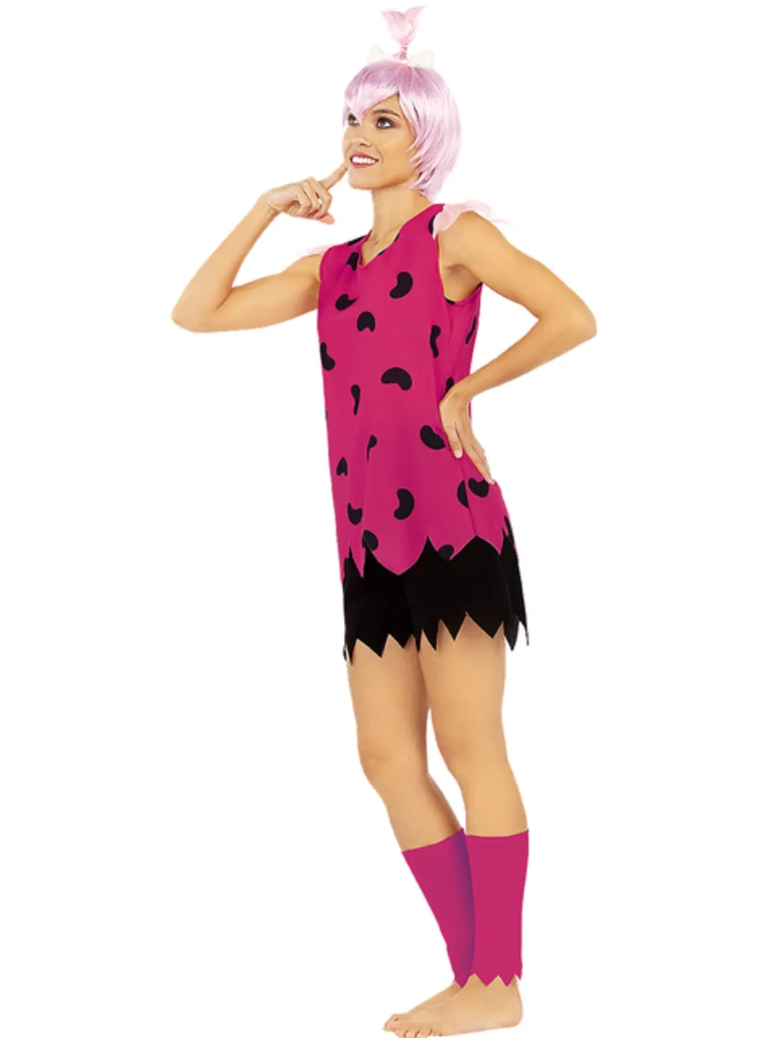 Funidelia Ciottolina Flintstones Costume rosa L