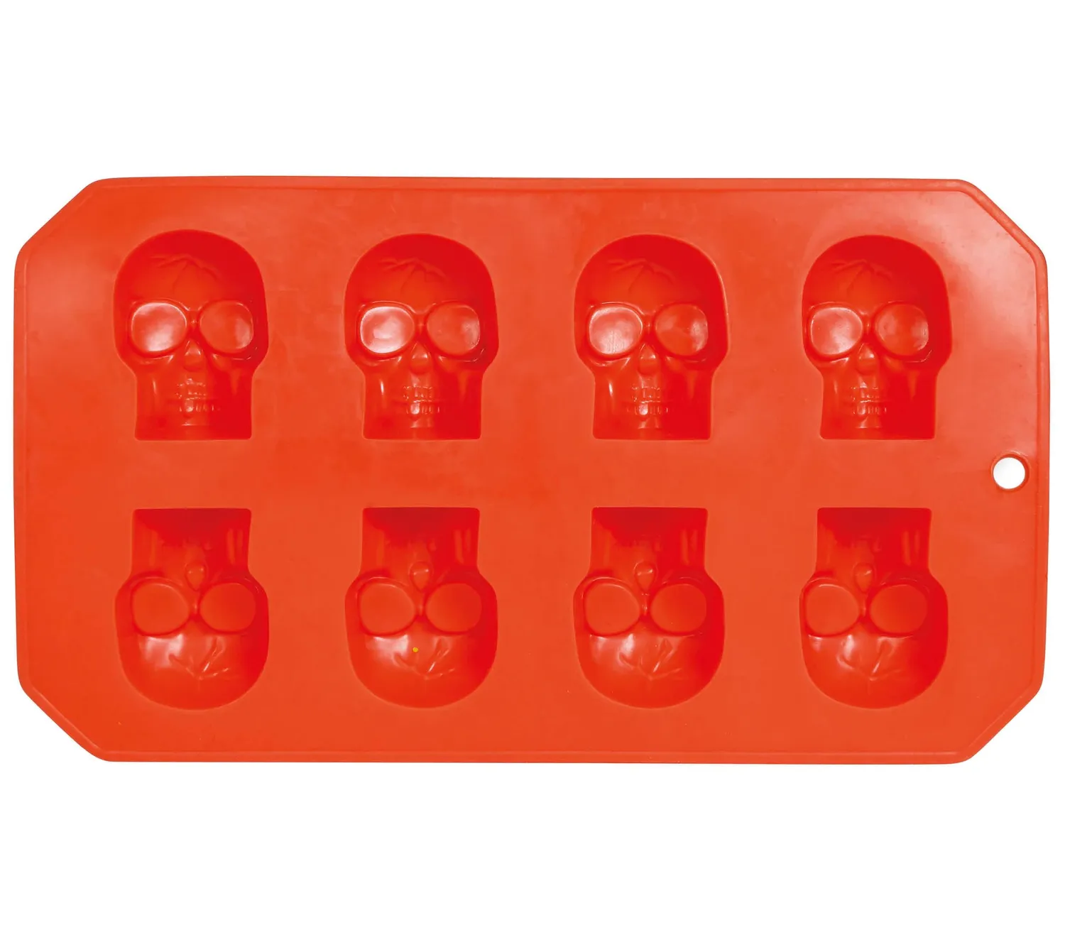 Fiestas Guirca Stampo Teschi Silicone Rosso Ghiaccio