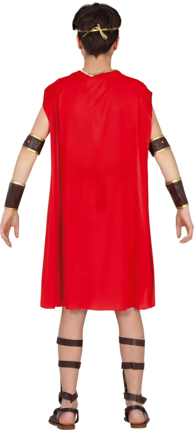 Fiestas Guirca Guerriero Romano Costume Tunica Completo