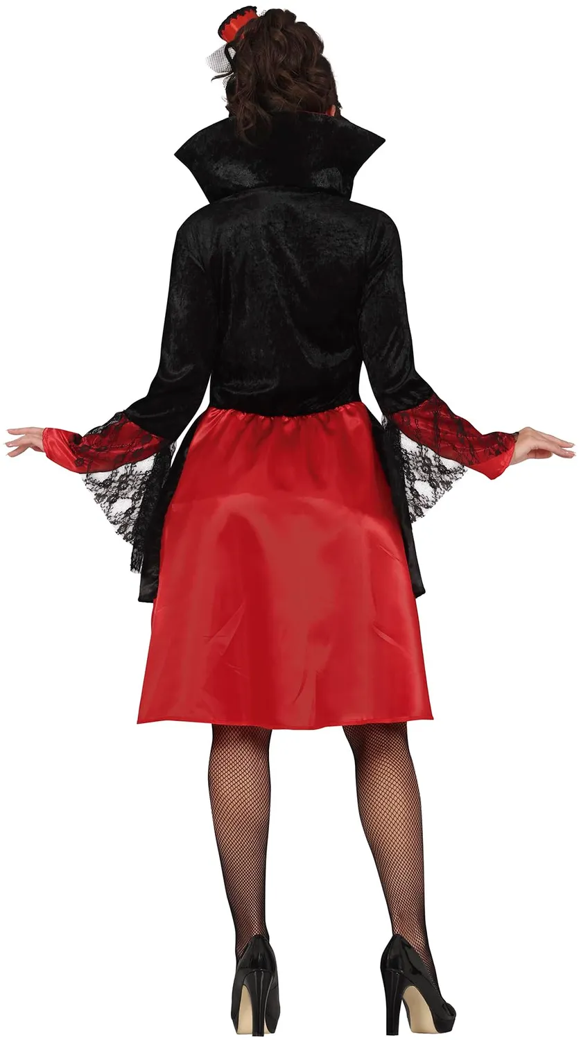 Guirca Costume Vampiro Sanguinario Donna S Rosso
