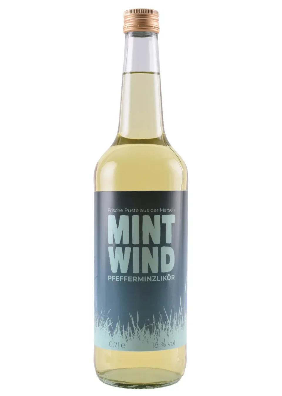 La Bottega di Merlino Liquore menta piperita 0,7 L 18%