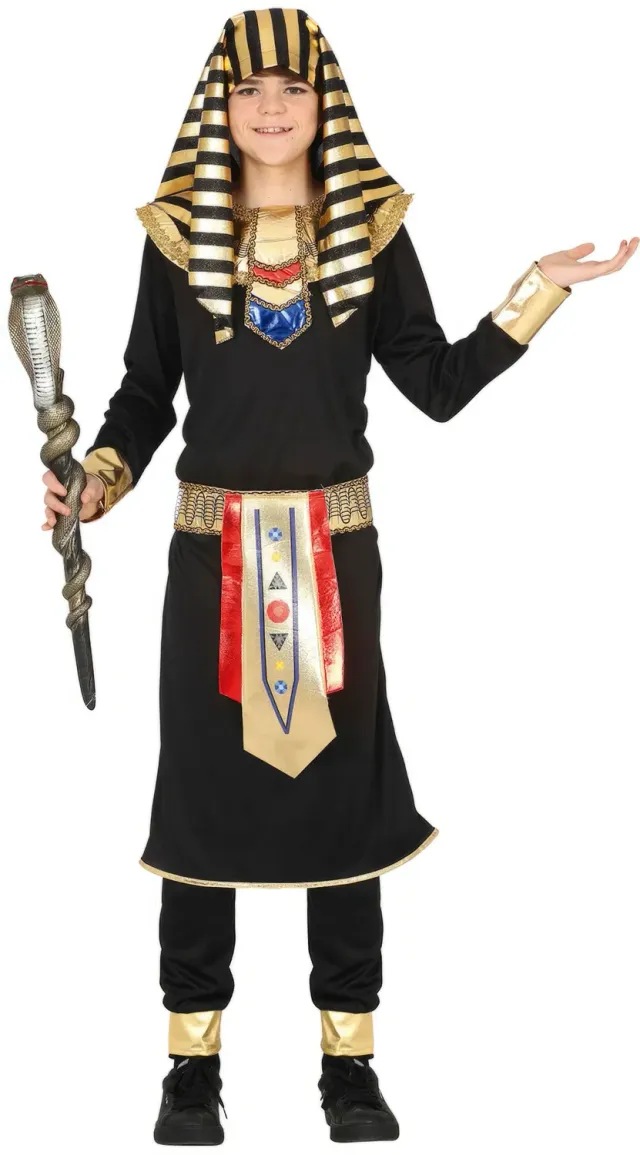 Guirca Costume Faraone Egiziano 14-16 Anni Multicolore