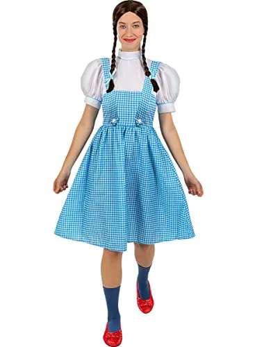 Funidelia Dorothy Mago di Oz costume donna XS azzurro