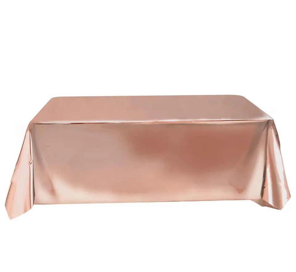 Guirca Tovaglia Rose Gold tovaglia PVC 137x274 cm