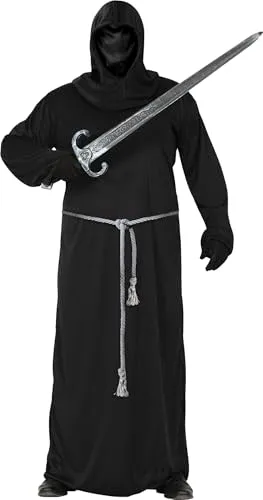 Guirca Dark Soldier costume uomo L 52-54 con cappuccio