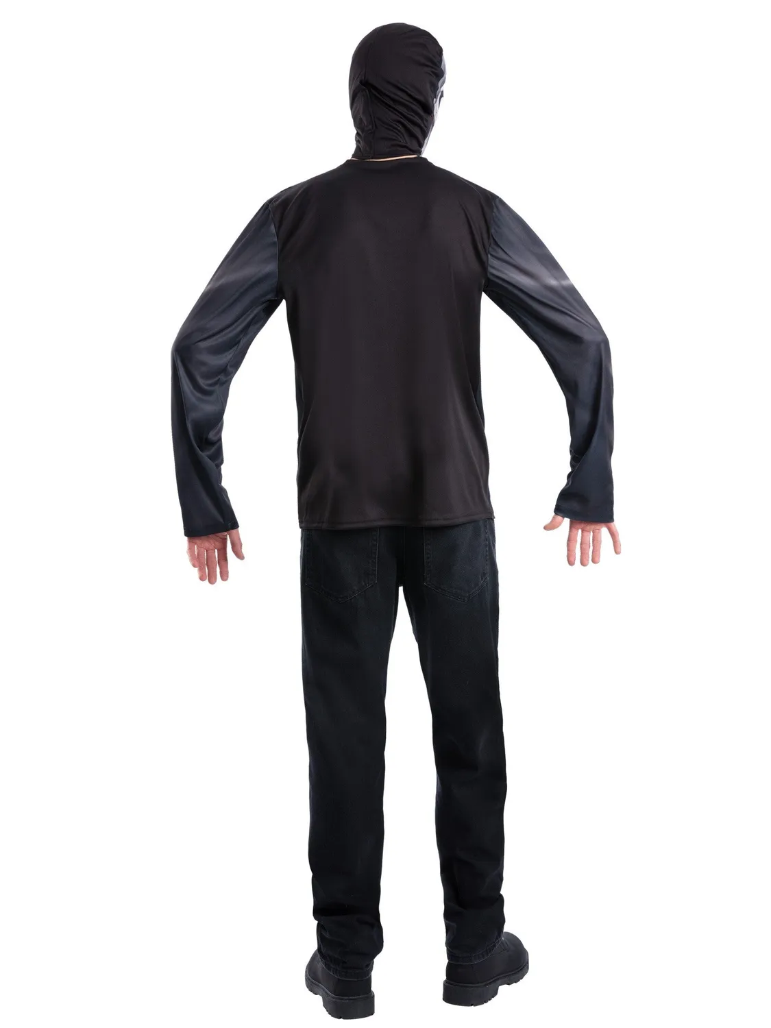 Smiffys Skeleton Instant Kit costume scheletro uomo top+ passamontagna