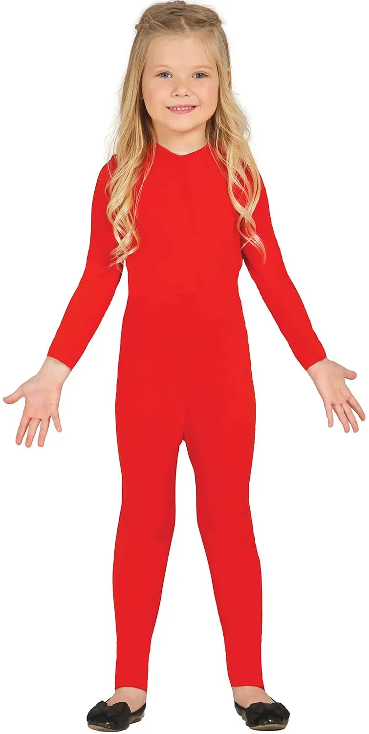 Fiestas Guirca Tuta Rossa Bambino Costume Base