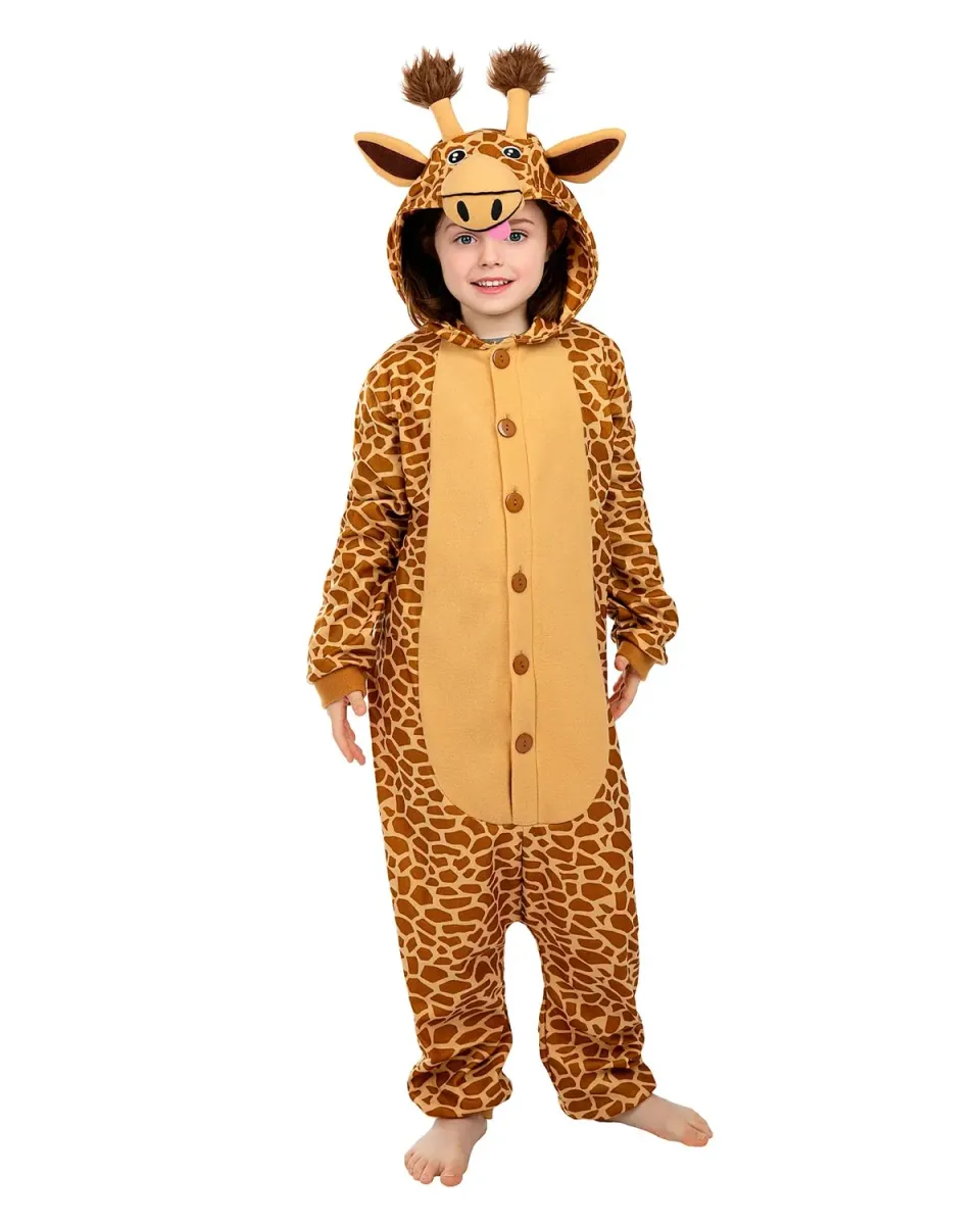 Funidelia Giraffa Onesie Costume Bambino 3-4 Anni Morbido