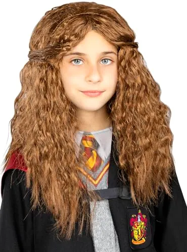 Funidelia Hermione Granger Parrucca Bambina Marrone