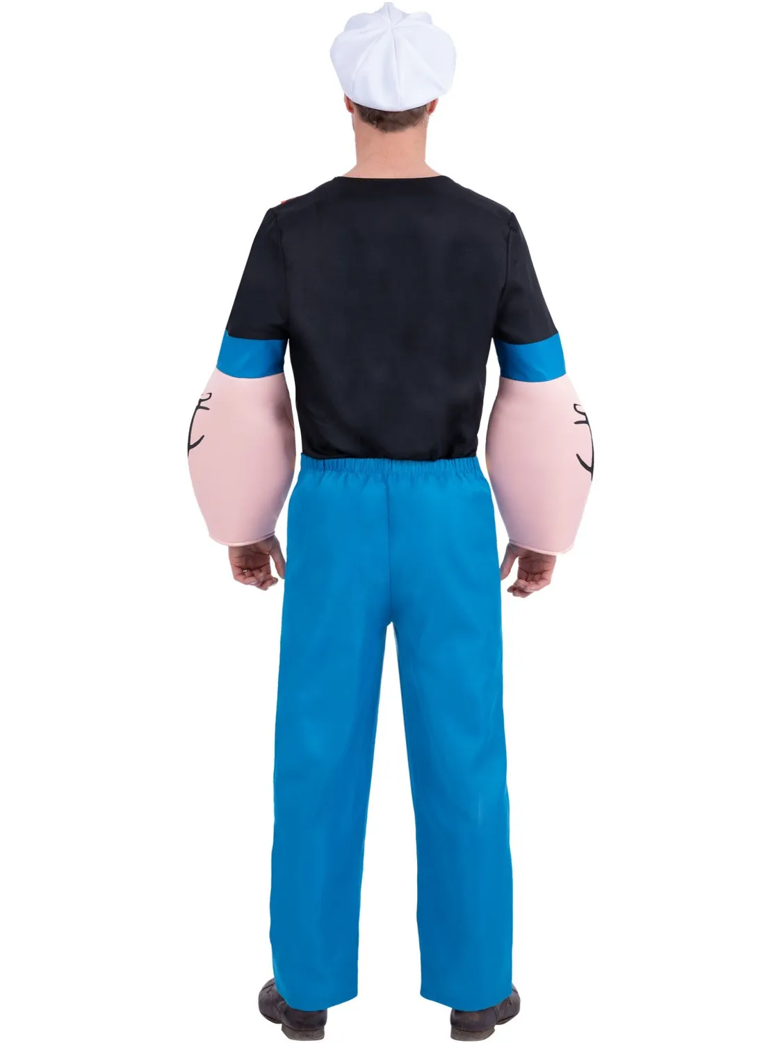 Smiffys Popeye costume marinaio muscoli Large 42-44