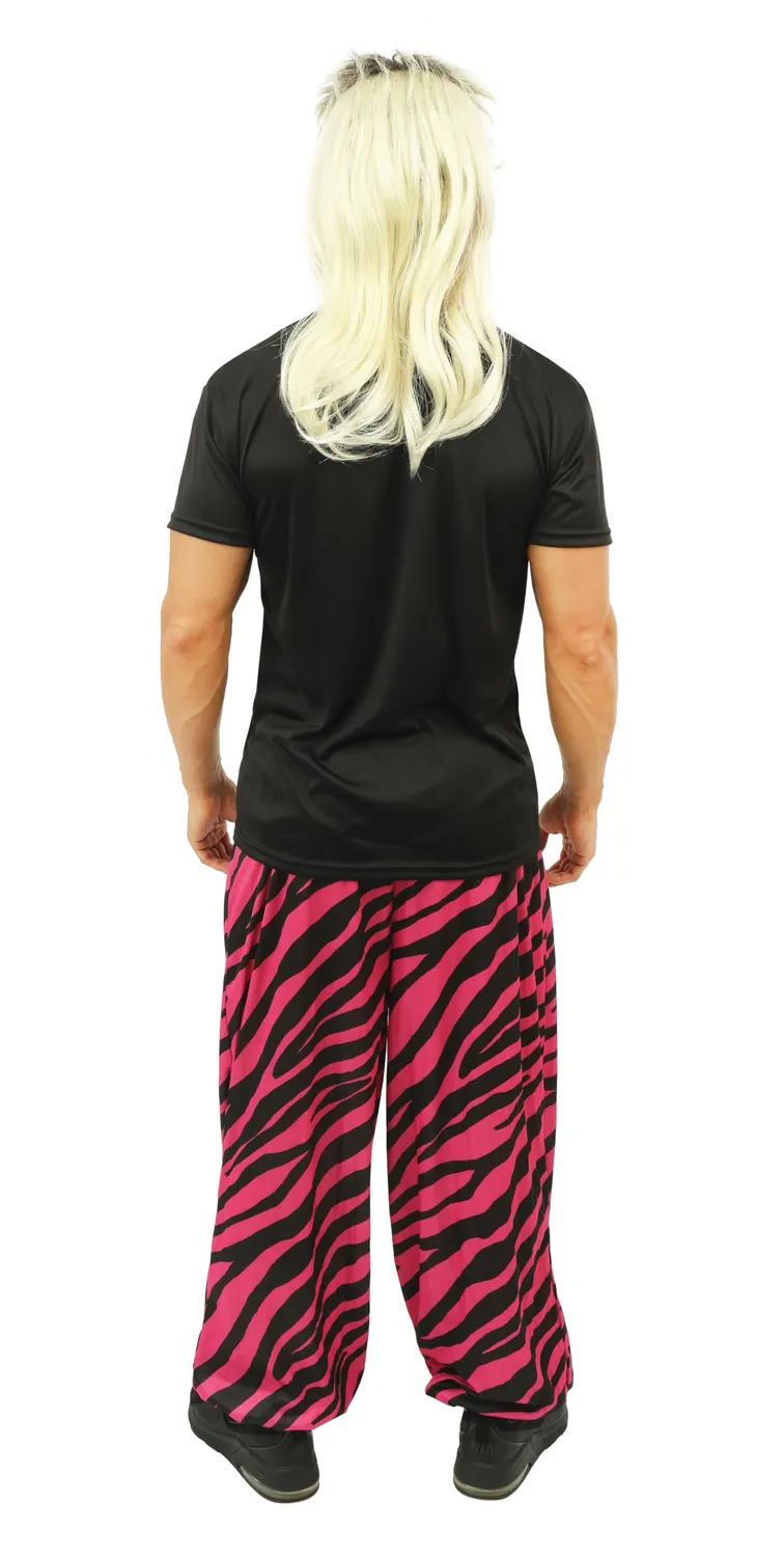 P'tit Clown Costume Anni 80 Uomo Retro L-XL
